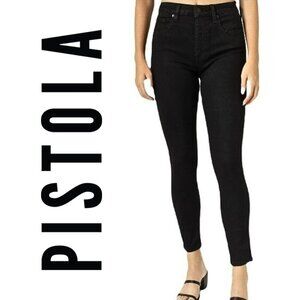 Pistola, Arielle,‎ Skinny Mid Rise Ankle Jeans, Midnight Special, Black